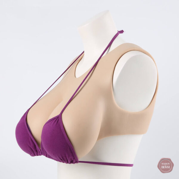 Faux seins transgenre MTF en silicone, taille C-J