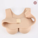 Fausse poitrine en silicone, design réaliste C-J