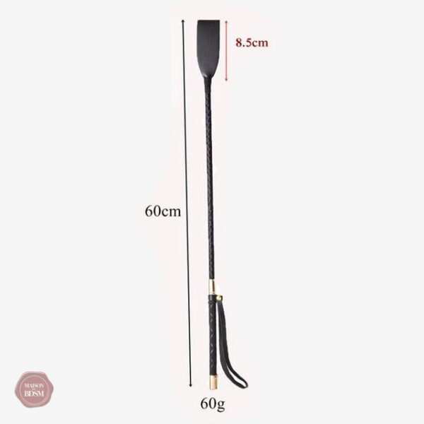 Fouet de spanking en faux cuir, pour des moments de passion