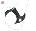 Faux cuir séparateur de scrotum pour accessoire CBT