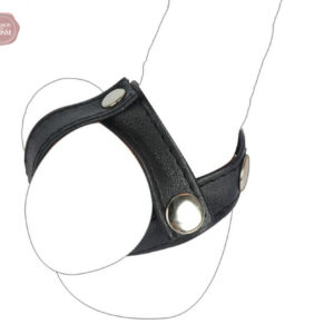 Faux cuir séparateur de scrotum pour accessoire CBT
