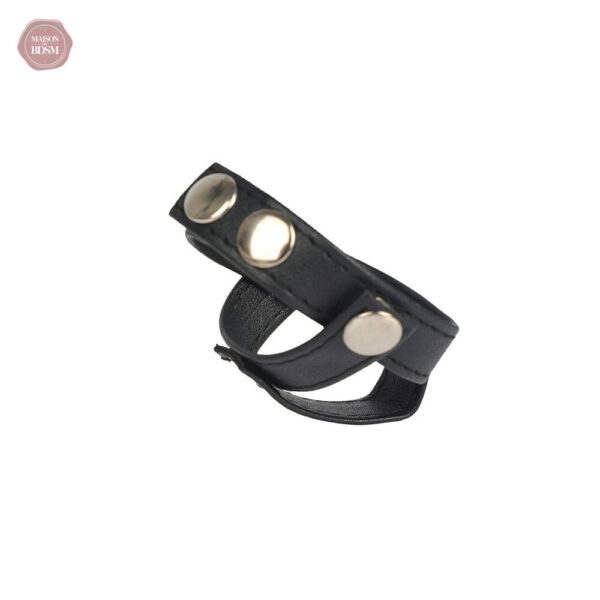 Accessoire de jeu, séparateur scrotal en faux cuir