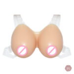 Faux seins en silicone avec harnais pour MTF