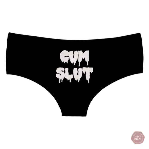 femmes-mignonnes-culottes-pour-dame-cum-slut-1 Culottes mignonnes pour dames - modèle "Cum Slut
