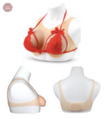 Formes mammaires en silicone Velcro pour transgenres MTF