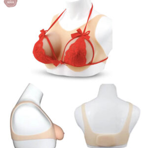 Formes mammaires en silicone Velcro pour transgenres MTF
