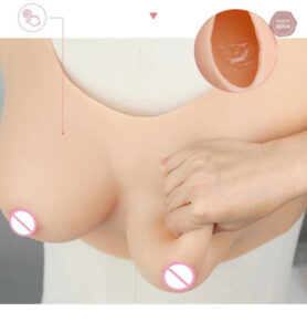 Accessoire MTF en silicone, formes mammaires confortables