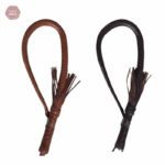 Fouet en cuir véritable pour pratiques BDSM