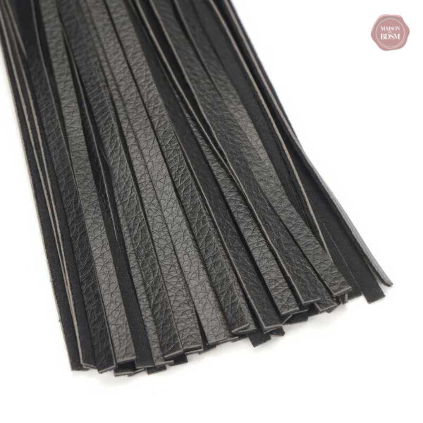 Fouet noir pour des sensations intenses