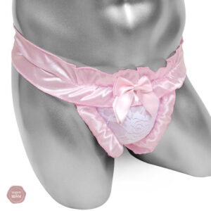 Fril Lace Sissy Knickers String élégant et délicat