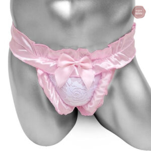 Knickers sissy en dentelle, design raffiné et féminin