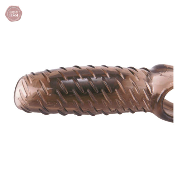 Manchon de stimulation avec vibrations intégrées