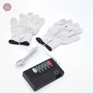 Gants Conducteurs Blancs Estim pour protection contre les chocs