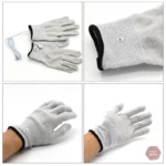 Gants de protection blancs pour chocs électriques