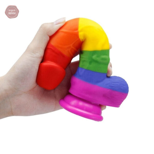 Dildo vibrant Arcenciel, design attractif et ludique