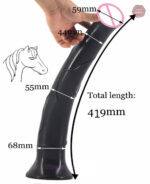 Gode en silicone, design ergonomique