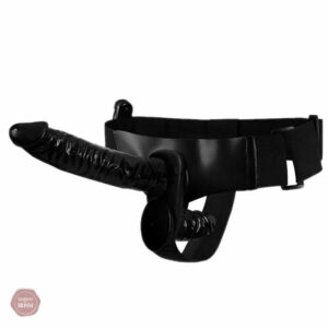 Gode ceinture double vibrant pour une stimulation partagée
