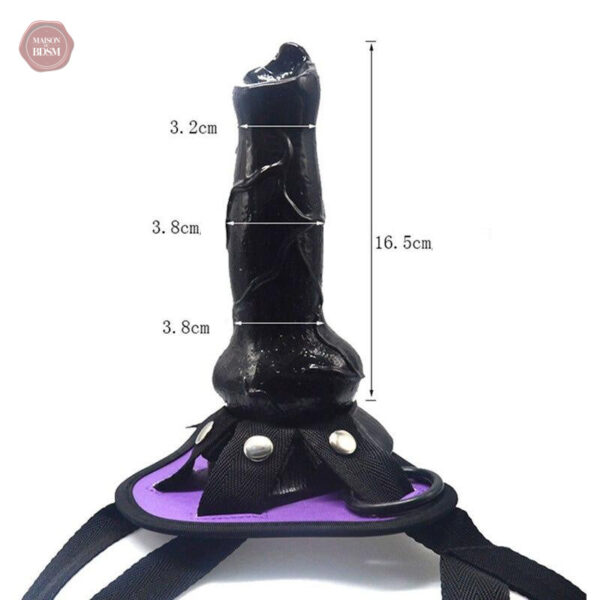 Gode Ceinture Wolf - Design ergonomique pour le confort