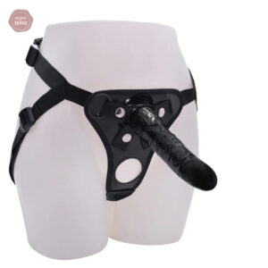Gode ceinture flexible et réaliste, idéal pour le plaisir