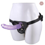 Gode ceinture violet en matériau souple et agréable