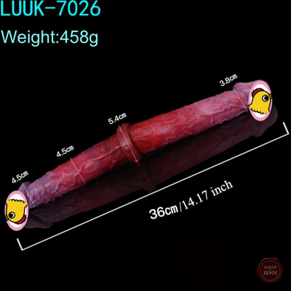 Gode Longyang, design à double stimulation