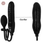 Dildo gonflable, flexible et agréable à utiliser