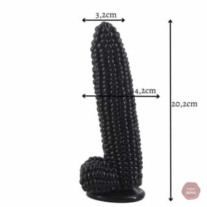 Dildo maïs avec texture réaliste pour une expérience unique