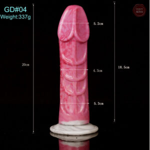 Dildo flexible en silicone
