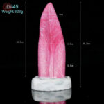 Dildo ergonomique en gel