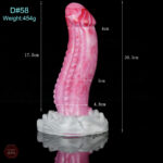 Gode en gel pour sensations réalistes