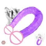 Double tête en silicone pour plaisir partagé