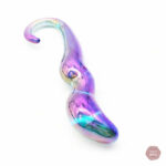 Dildo en verre transparent, idéal pour des sensations uniques