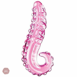 Gode en verre tentacule, design unique et stimulant