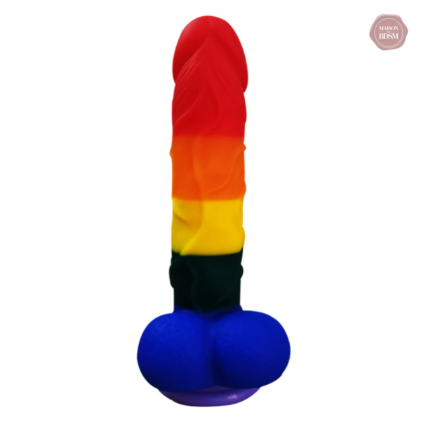 Dildo vibrant à ventouse, disponible en plusieurs couleurs