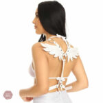 Harnais inspiré des ailes pour jeux sensuels