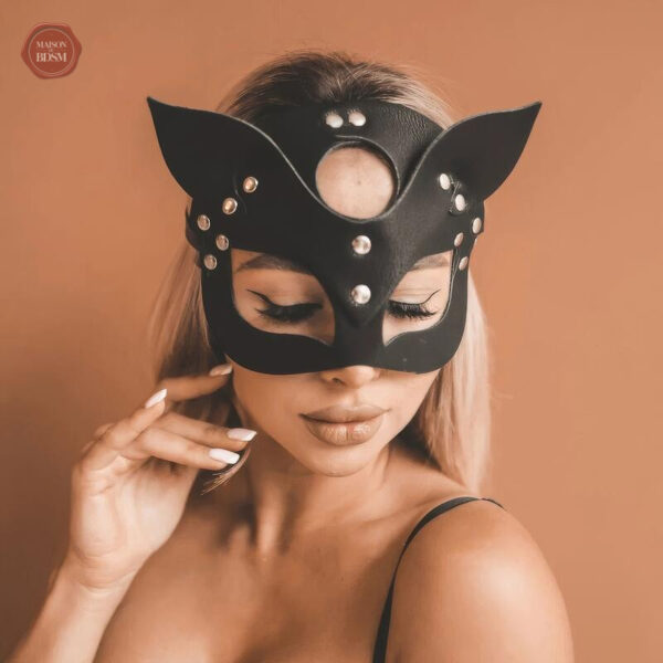 Set de harnais en cuir pour jeux BDSM