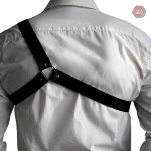 Harnais en cuir au design gladiateur pour le jeu de rôle