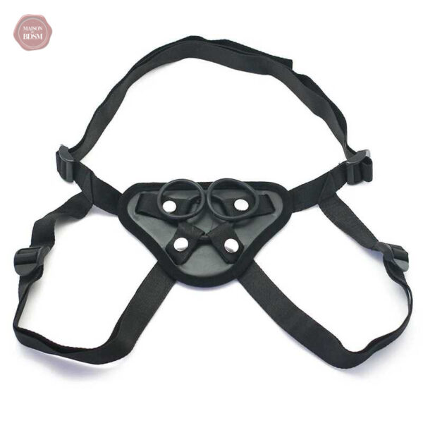 Harnais ajustable pour gode ceinture, confort et plaisir