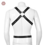 Design moderne, harnais homme cuir pour jeux BDSM