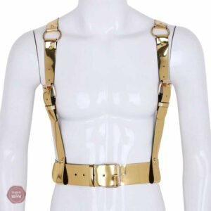Harnais homme mode en cuir pour une allure tendance