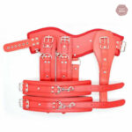 Harnais en cuir avec menottes souples