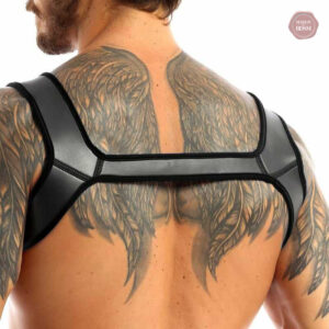 Harnais néoprène pour homme, idéal pour le BDSM