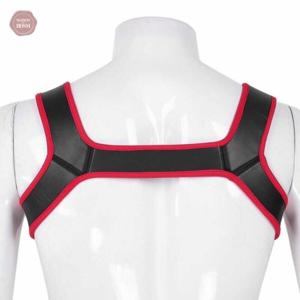 Harnais néoprène homme, ajustable pour un meilleur maintien
