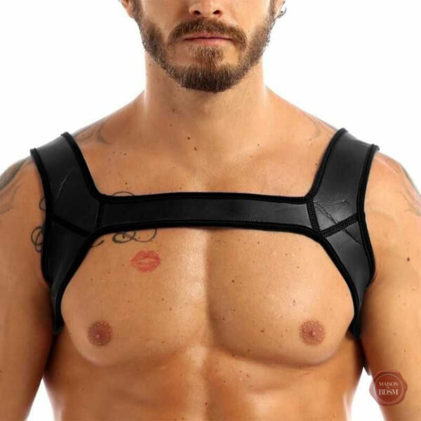 Équipement BDSM en néoprène, parfait pour les jeux de rôle