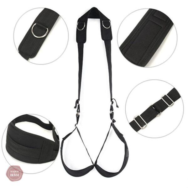 Accessoire de plaisir, harnais ajustable pour divers usages