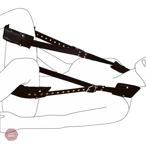 Harnais ajustable pour explorations sensuelles