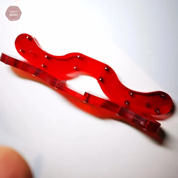 Humbleur transparent pour cock and ball torture
