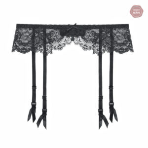 Détails en dentelle sur jarretières Sissy pour un look séduisant