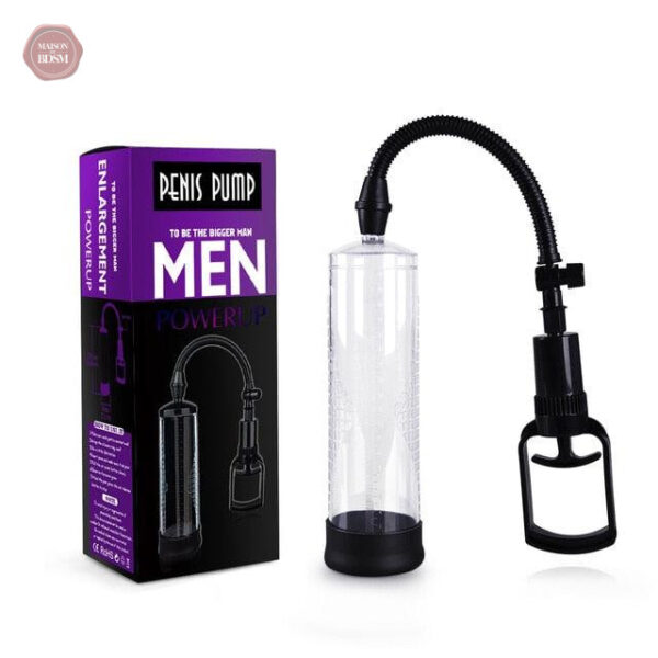 Accessoire de jeu BDSM avec aspiration