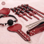 Éléments de plaisir BDSM dans le kit Caiman